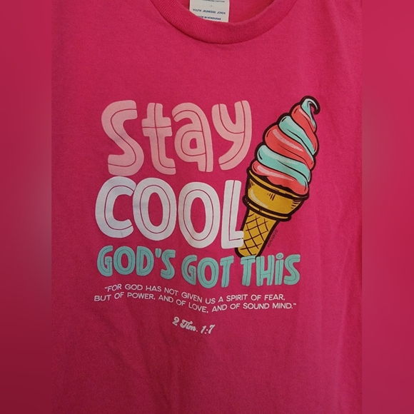 Delta Girls Pink Tshirt - Picture 2 of 8